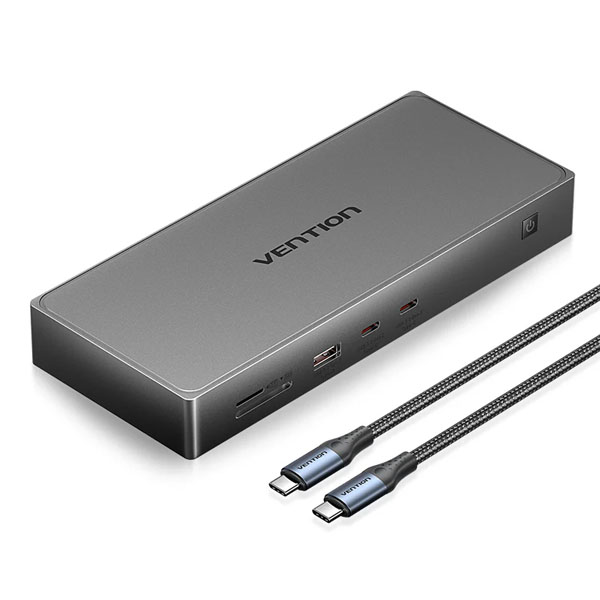 Док-станция Vention 11-в-1 USB-C DisplayLink