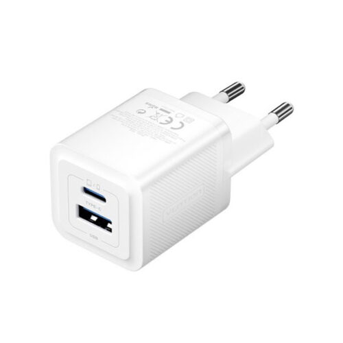 Сетевое зарядное устройство Vention 2 порта USB С+A GaN 30W