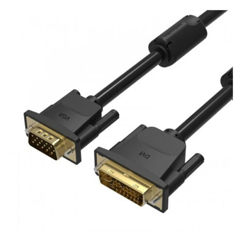 Кабель Vention DVI-I Dual link 24+5M/VGA 15M