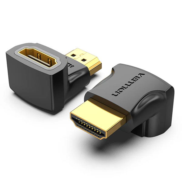 Переходник Vention HDMI™ 90 градусов "папа-мама"