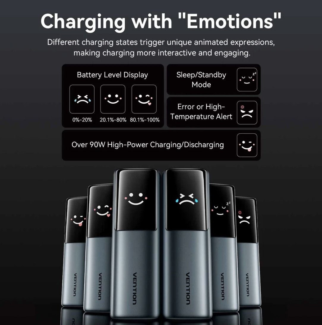 Power Bank Vention 165W 20000 мАч — изображение 5