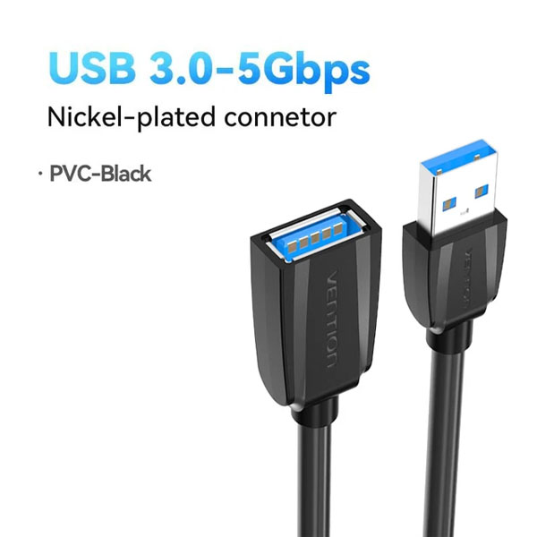 Кабель Vention USB 3.0 AM/AF