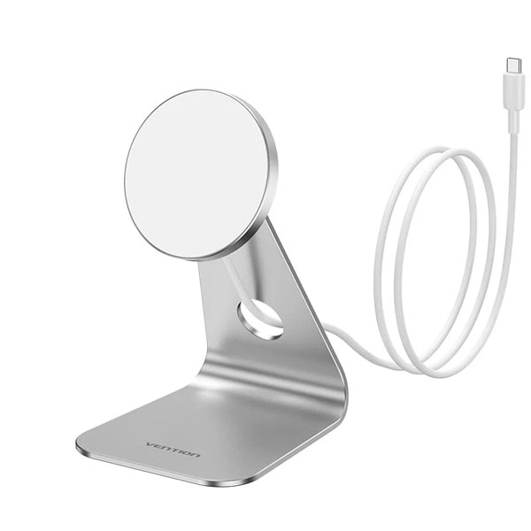 Беспроводная зарядная подставка Vention 15 Вт MagSafe 1M
